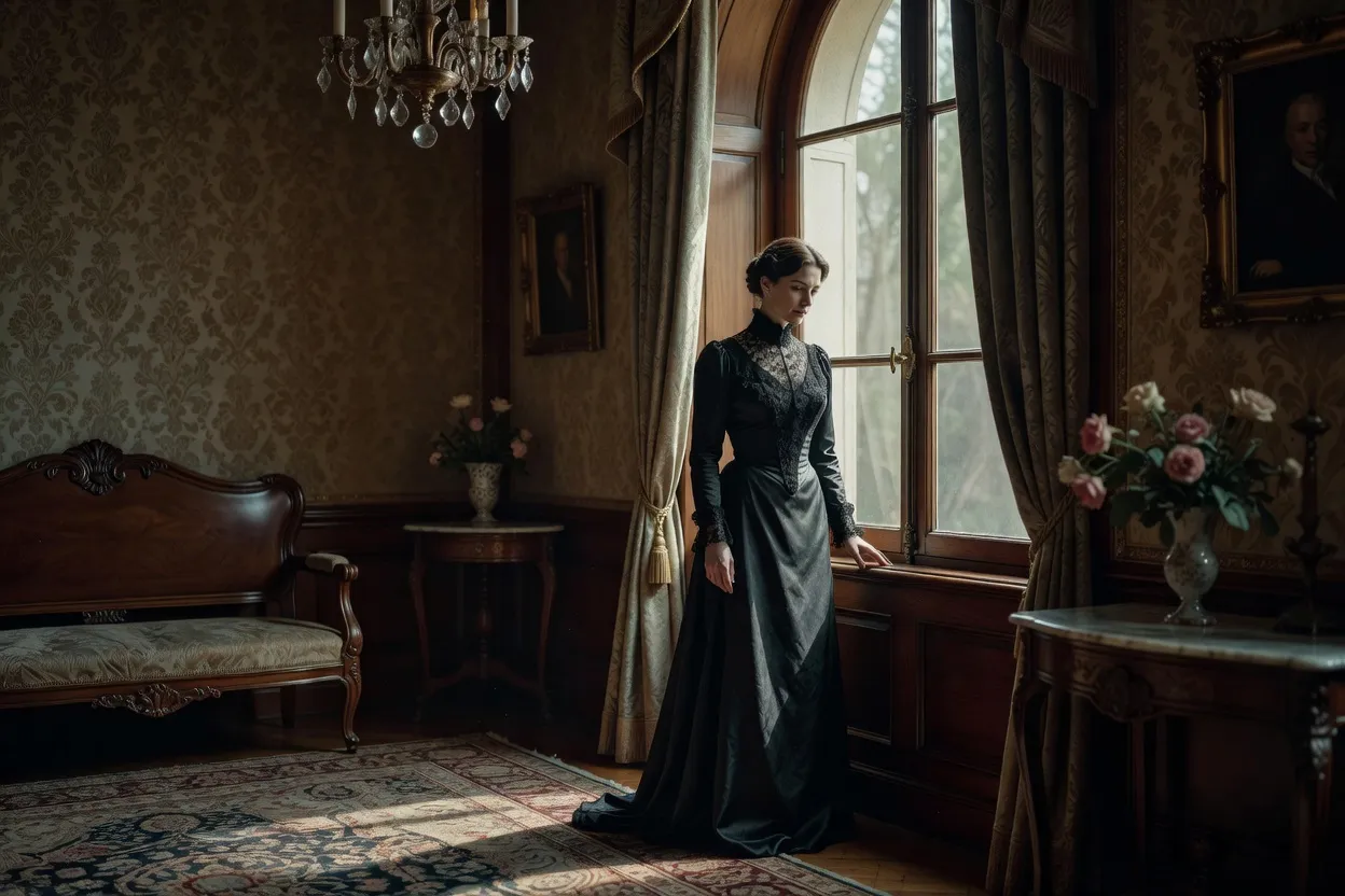 Portrait de Madame Walter dans Bel-Ami