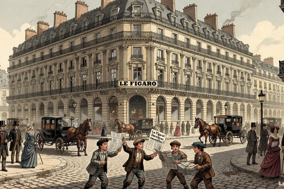 Paris sous la IIIe République, les grands boulevards et la presse parisienne des années 1880