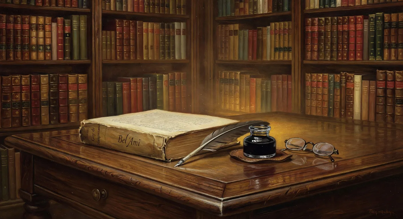 Preparation au bac de francais avec le roman Bel Ami de Maupassant