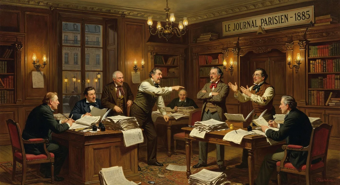 Les grands themes du roman Bel Ami de Maupassant : ambition, presse et societe parisienne