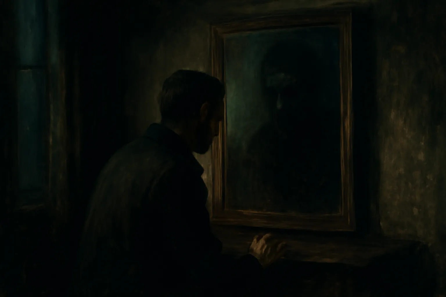 Illustration evoquant l'atmosphere fantastique de la nouvelle Le Horla de Guy de Maupassant