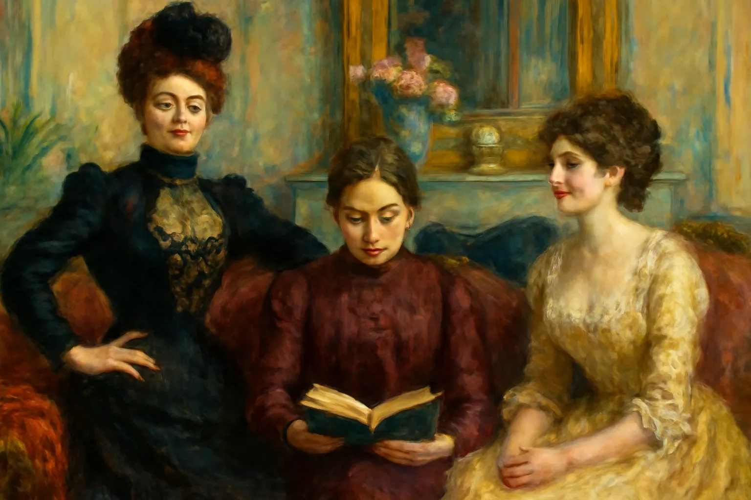 Les personnages feminins de Bel Ami : Clotilde, Madeleine, Mme Walter et Suzanne